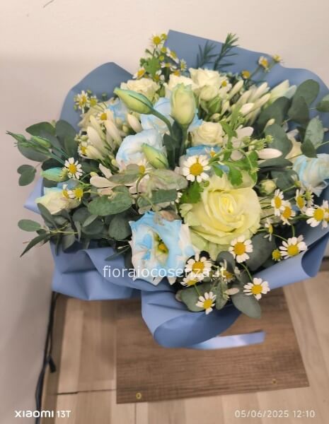 Bouquet nascita maschietto